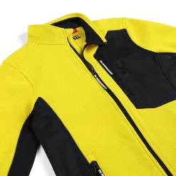 Kids Spyder Boys Bandit Full Zip - Acid Yellow