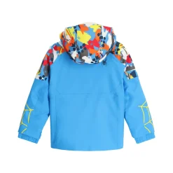 Kids Spyder Boys Challenger - Yeti Camo Aether Blue