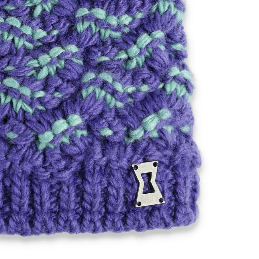 Kids Spyder Girls Brrr Berry Pom - Purple Flash