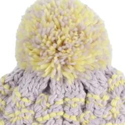 Kids Spyder Girls Brrr Berry Pom - Violet Dust