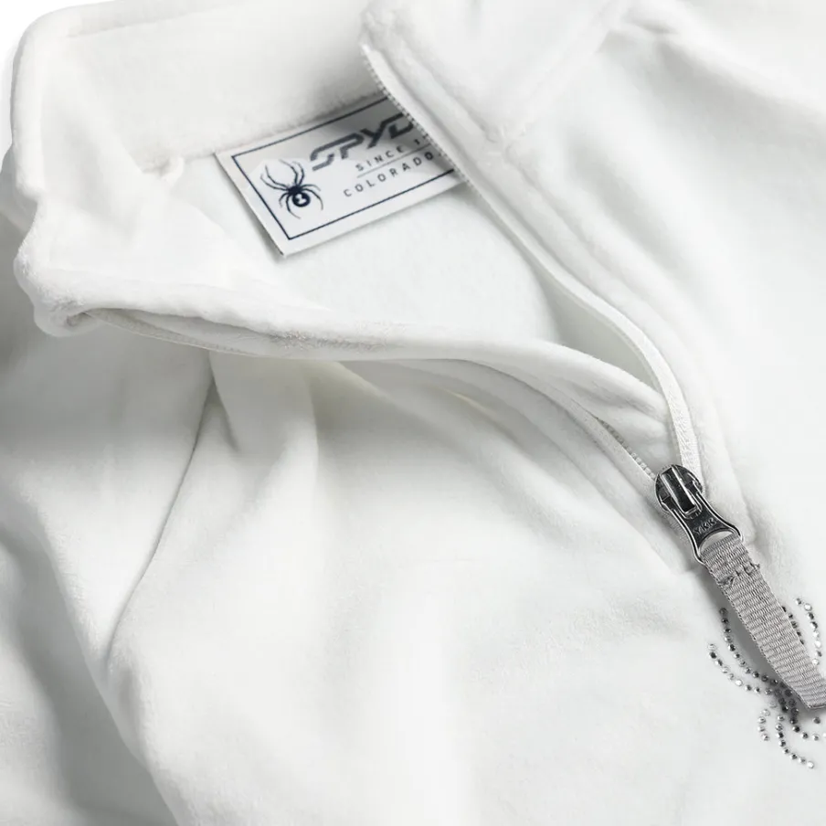 Kids Spyder Girls Shimmer Bug Half Zip -