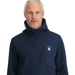Spyder Mens Bandit Hooded - True Navy