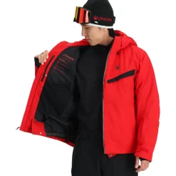 Spyder Mens Copper - Red