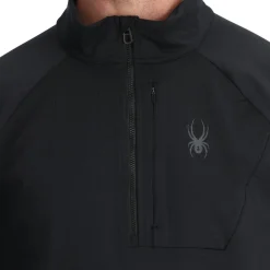 Spyder Mens Gridweb Fleece Half Zip -