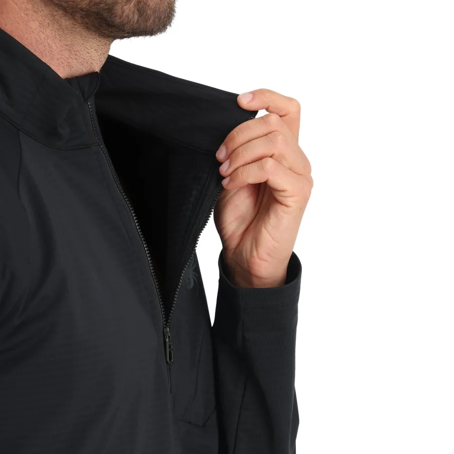 Spyder Mens Gridweb Fleece Half Zip -