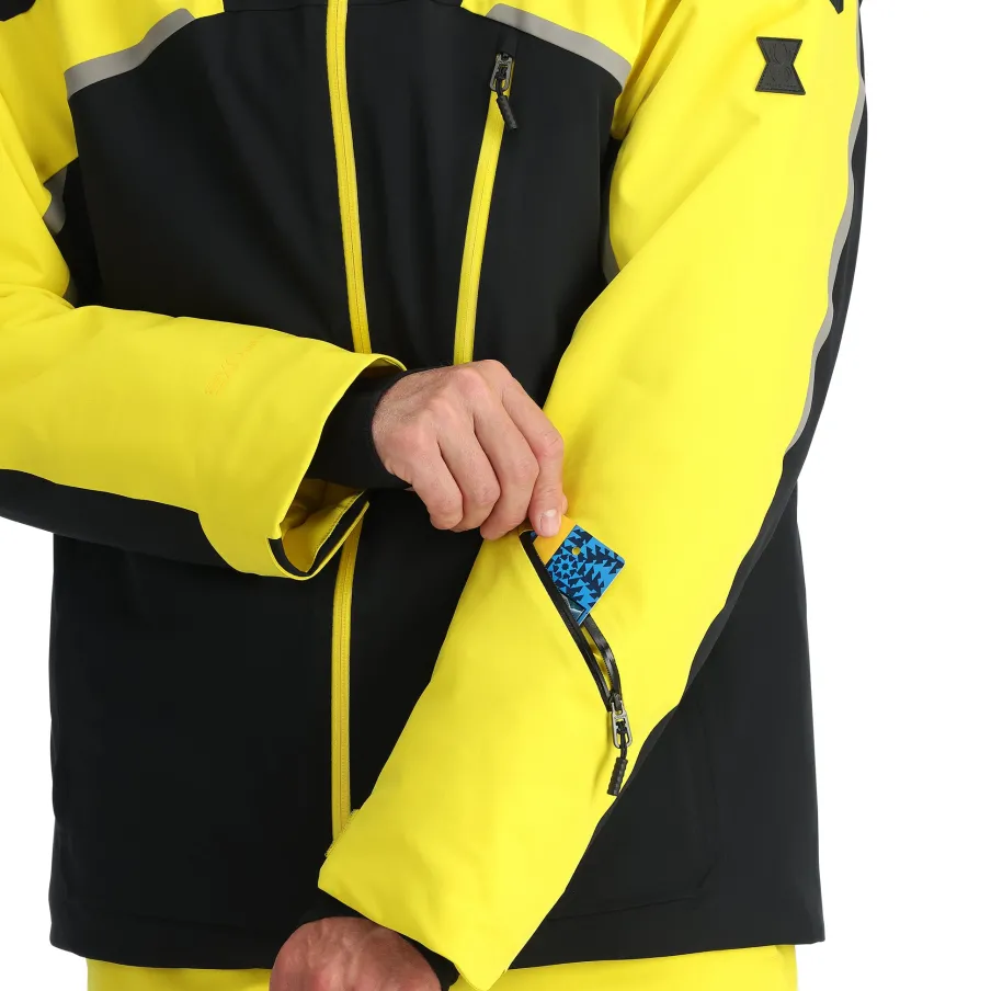 Spyder Mens Leader - Acid Yellow