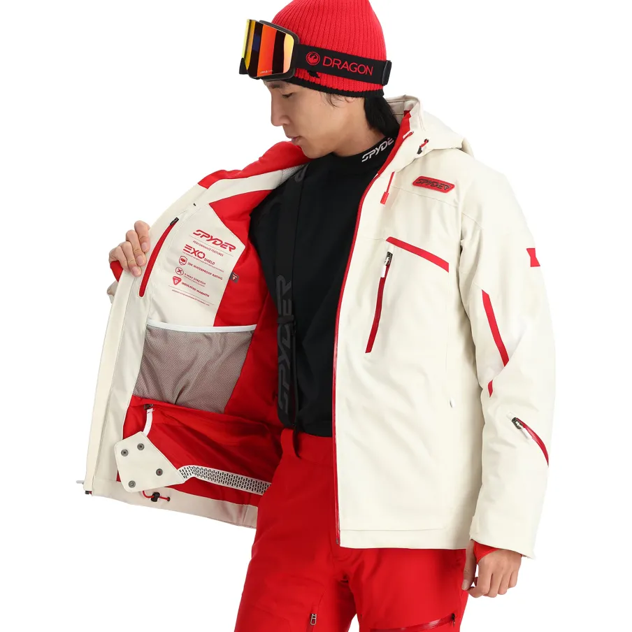 Spyder Mens Leader - Vanilla Latte