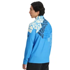Spyder Mens Legacy Half Zip - Aether Blue