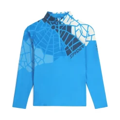 Spyder Mens Legacy Half Zip - Aether Blue