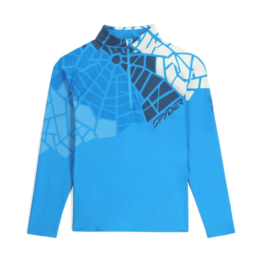 Spyder Mens Legacy Half Zip - Aether Blue