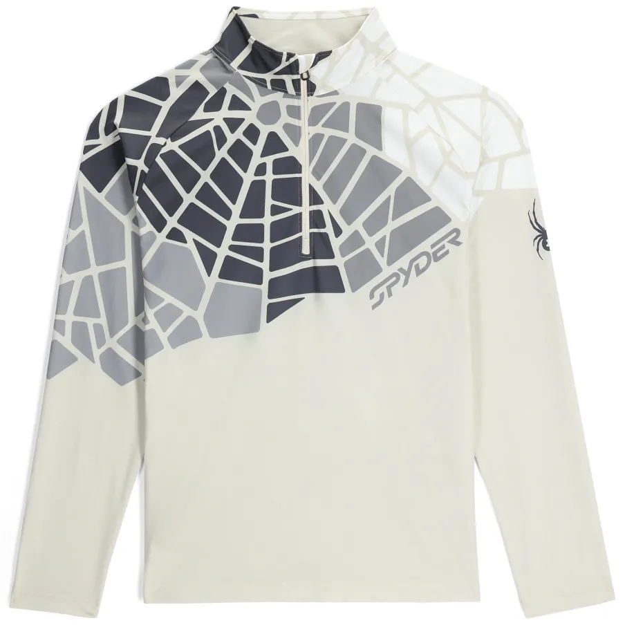 Spyder Mens Legacy Half Zip - Vanilla Latte