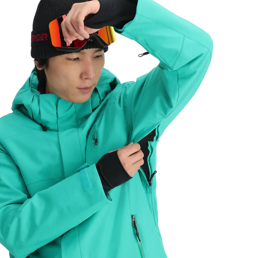 Spyder Mens Primer - Teal Green