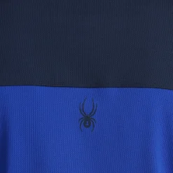 Spyder Mens Stretch Charger Crew - Electric Blue