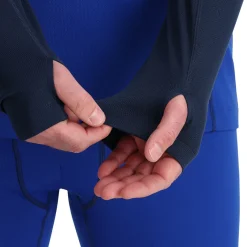 Spyder Mens Stretch Charger Crew - Electric Blue