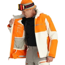 Spyder Mens Titan - Orange Shock