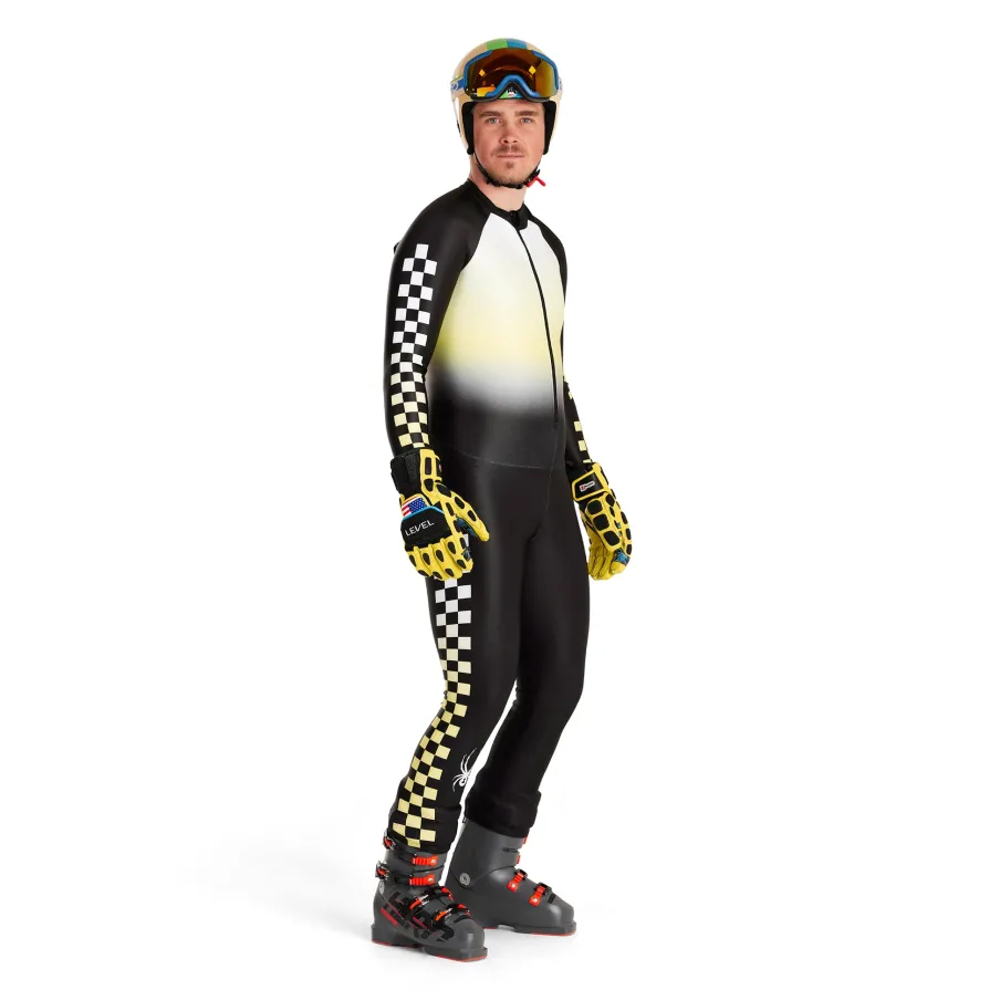 Spyder Mens World Cup Dh - Lime Ice