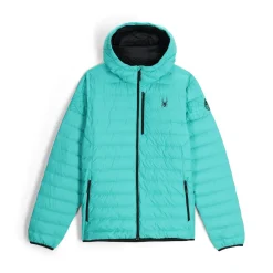 Spyder Mens Zenith Hooded - Teal Green