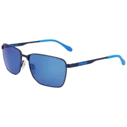 Women Spyder Retro Metal Square Sunglasses -
