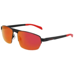 Women Spyder Trendy Semi-Rim Metal Sunglasses -