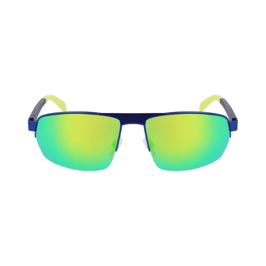 Women Spyder Trendy Semi-Rim Metal Sunglasses -