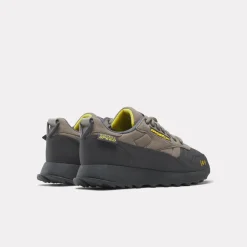 Women Spyder Unisex X Reebok Classic Leather Trail Shoes - Grey