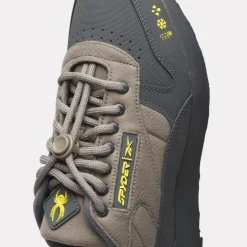 Women Spyder Unisex X Reebok Classic Leather Trail Shoes - Grey