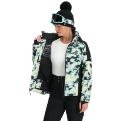 Women Spyder Womens Andorra - Tie Dye Vanilla Latte