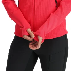 Women Spyder Womens Bandita Full Zip - Prism Pink
