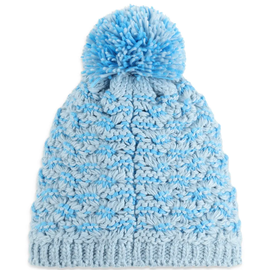 Women Spyder Womens Brrr Berry Pom - Blue Drift