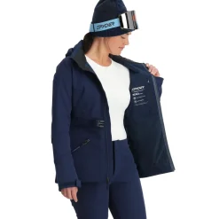 Women Spyder Womens Glacial Softshell - True Navy