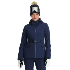 Women Spyder Womens Glacial Softshell - True Navy
